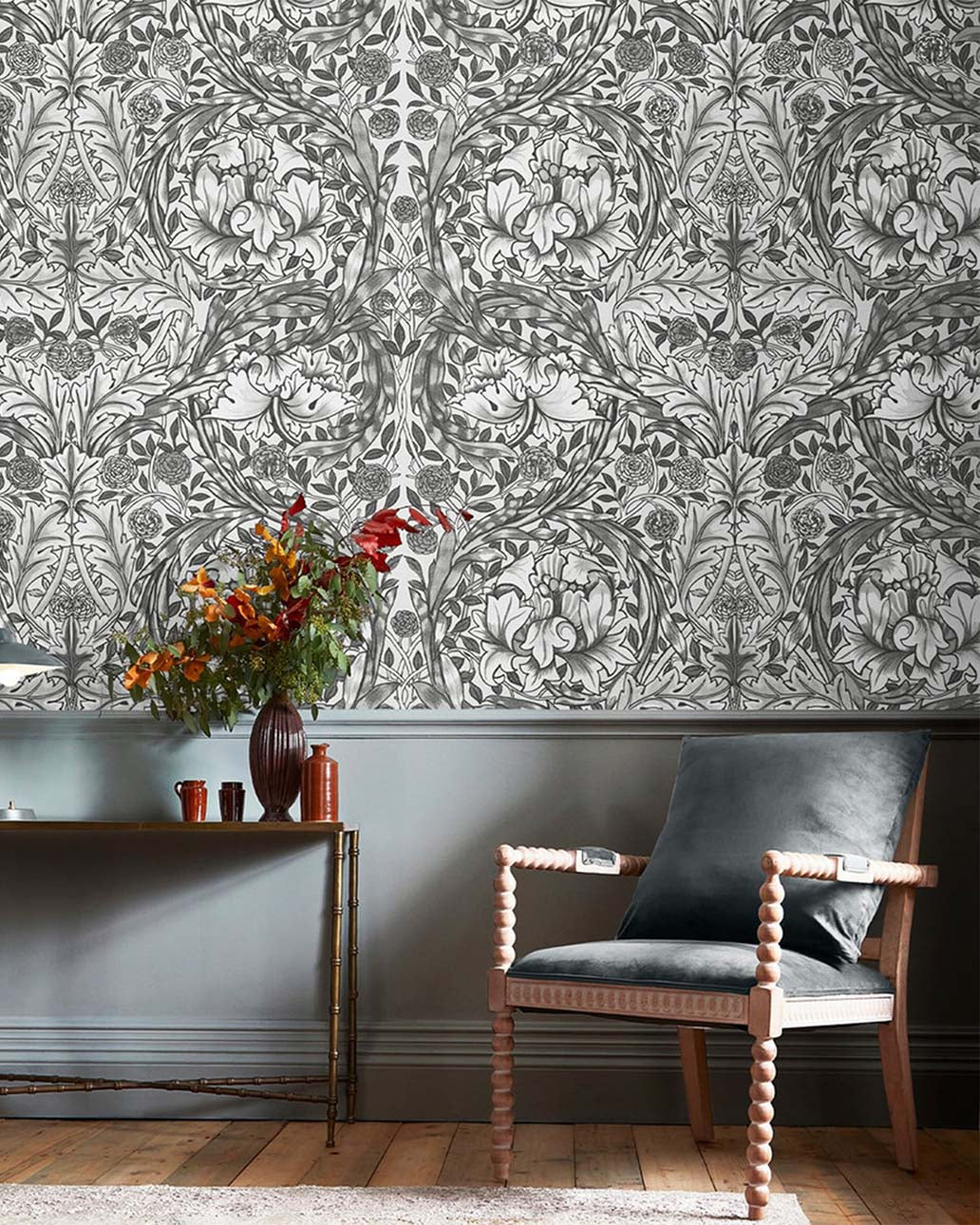 African Marigold Mural