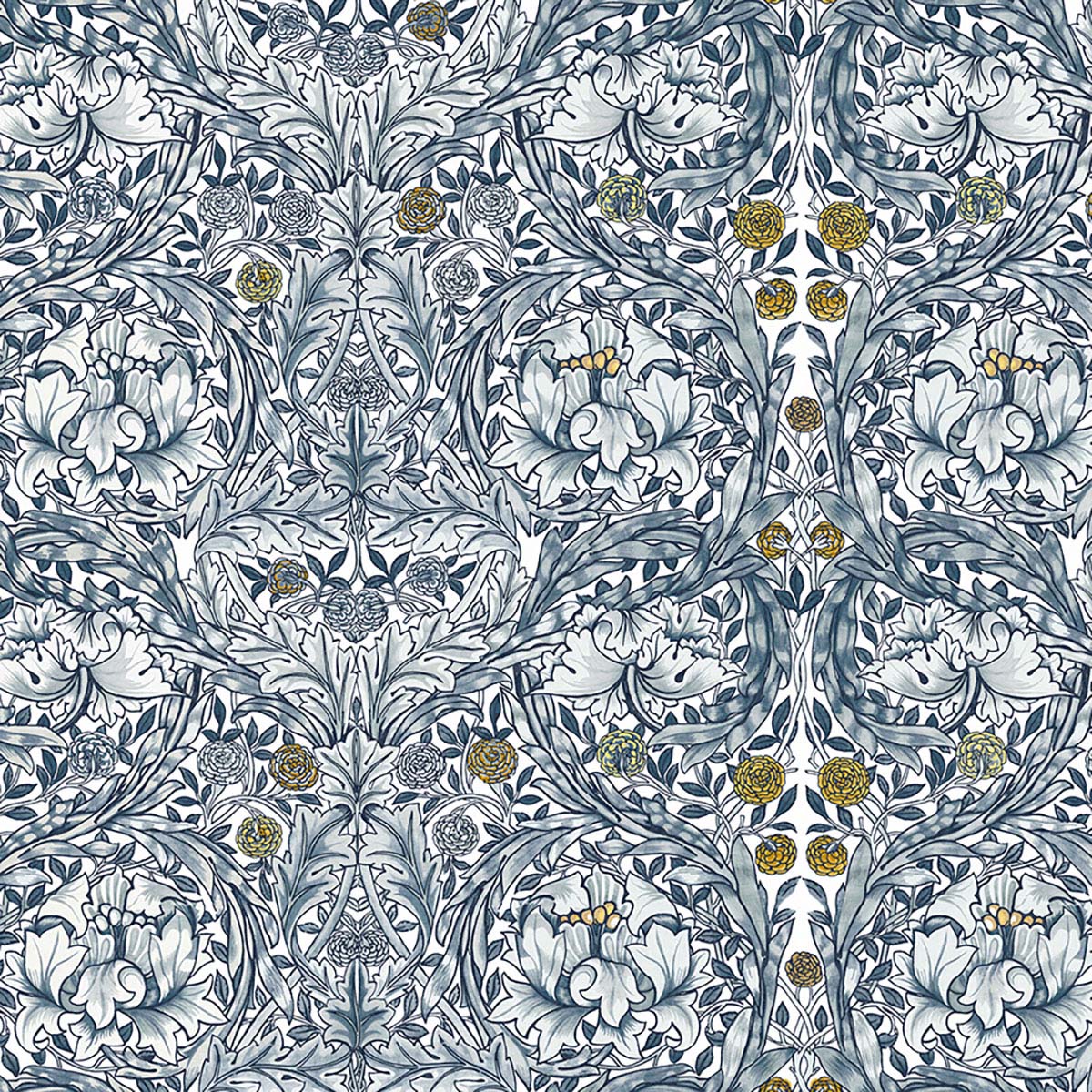 African Marigold Mural