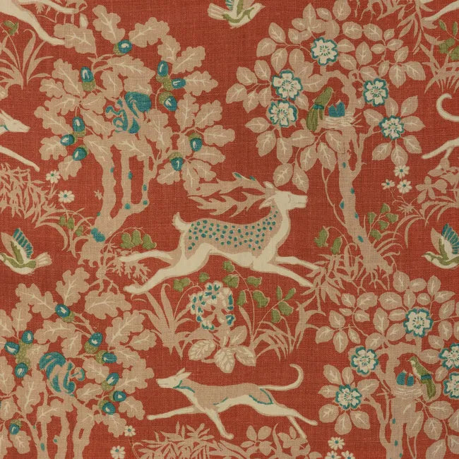 Mille Fleur Wooodland Linen