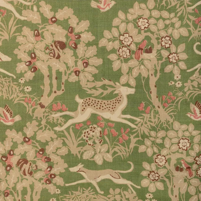 Mille Fleur Wooodland Linen