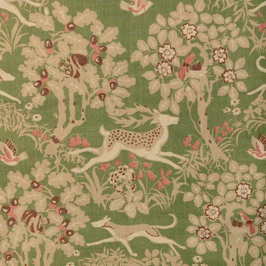 Mille Fleur Wooodland Linen
