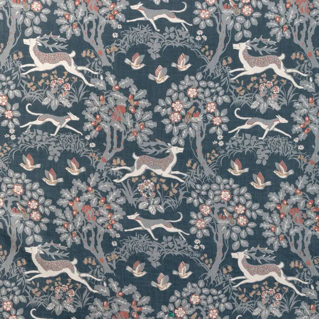 Mille Fleur Wooodland Linen