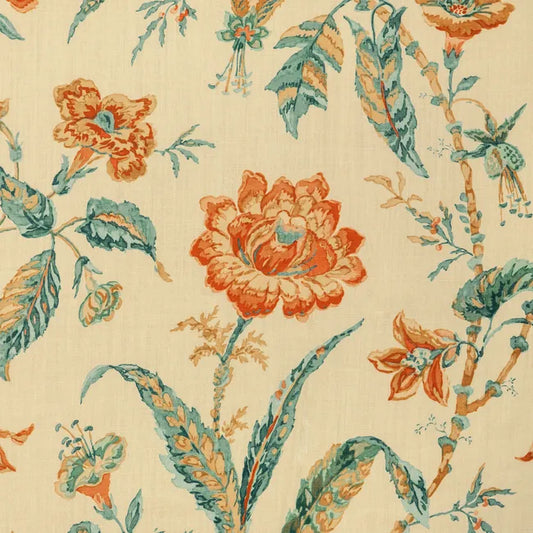 Rosemont Floral Block Print