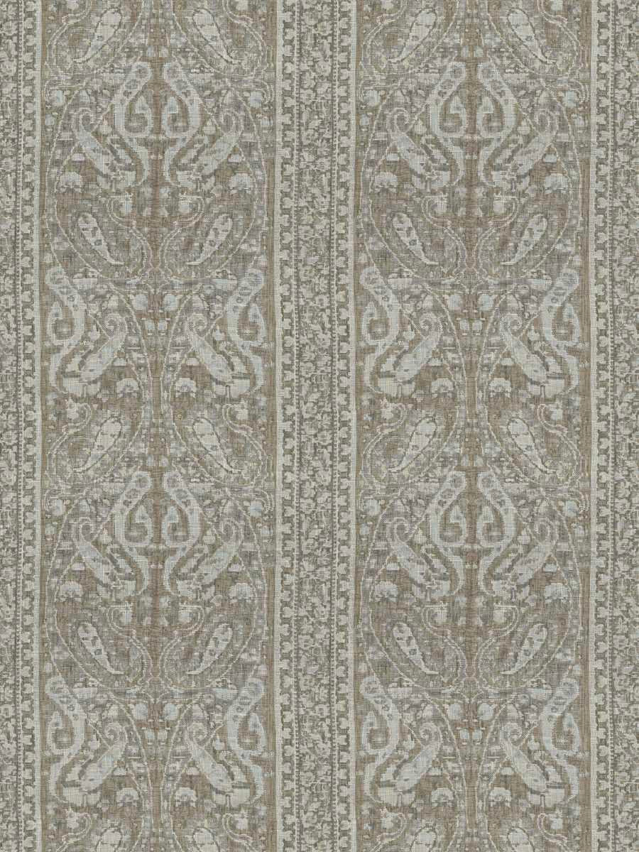 Isadora Woven Linen Paisley