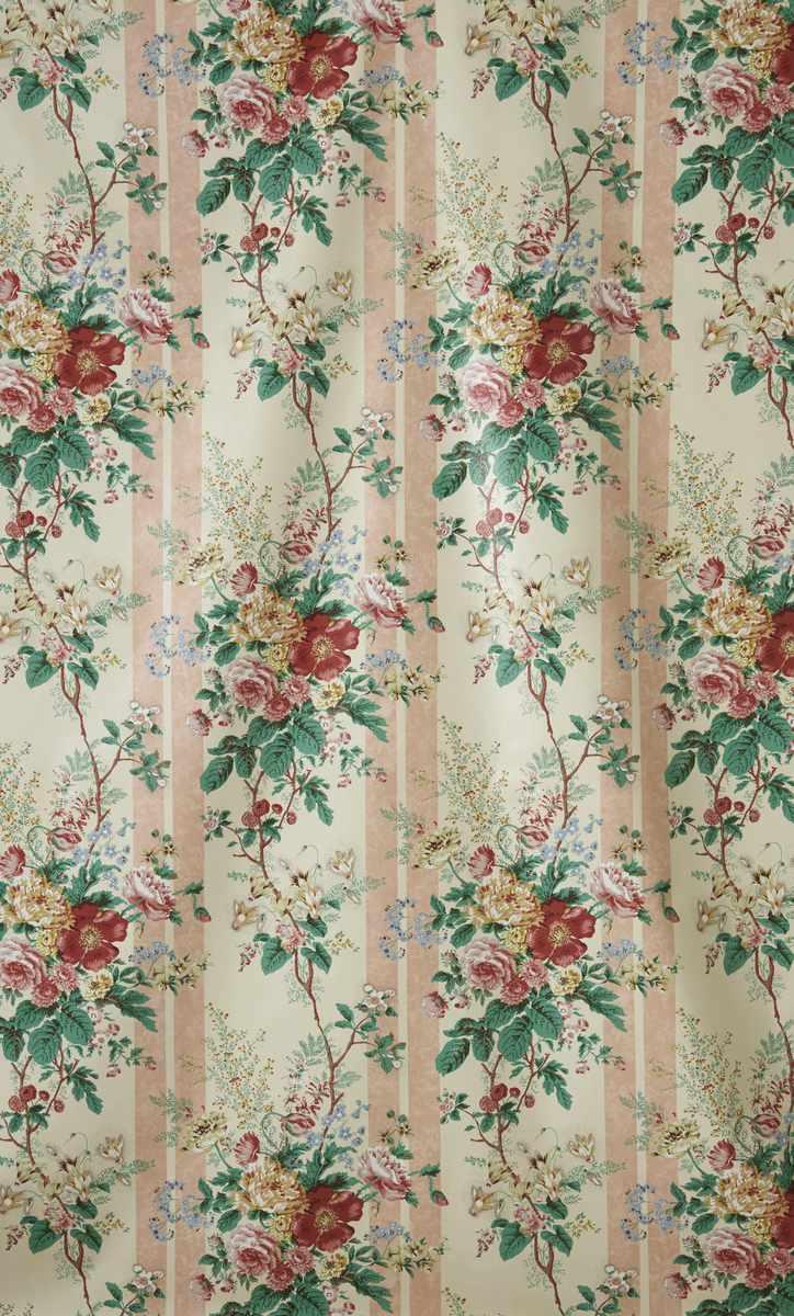 Cobham Floral Chintz Stripe