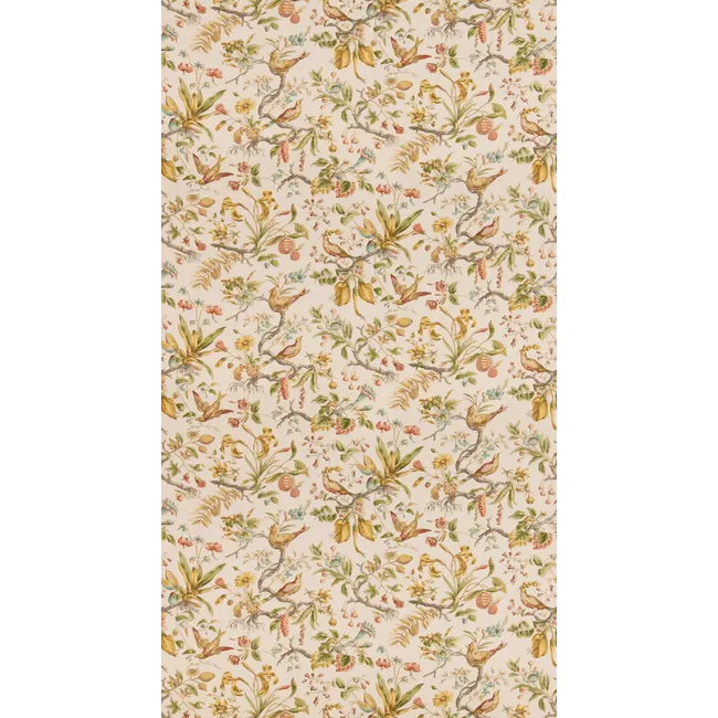 Kentwell Cotton Bird & Flora Print