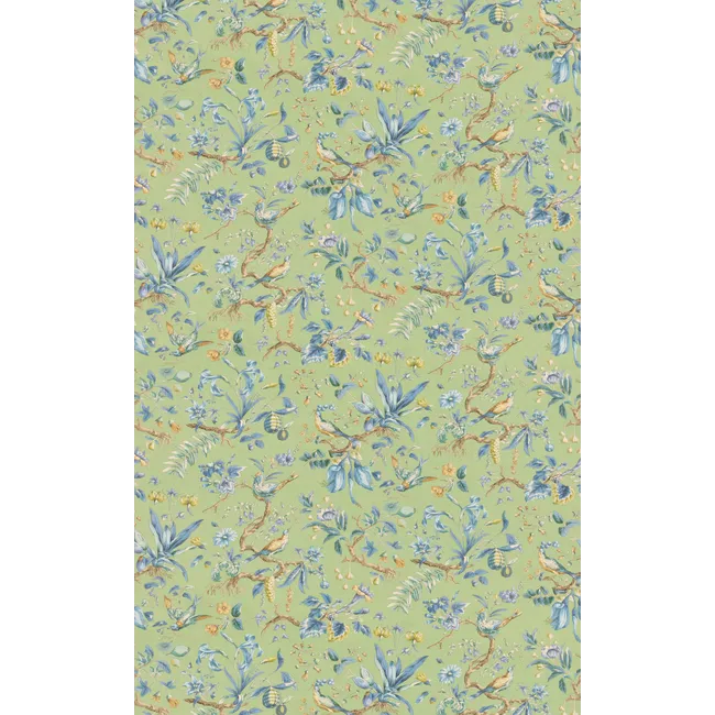 Kentwell Cotton Bird & Flora Print