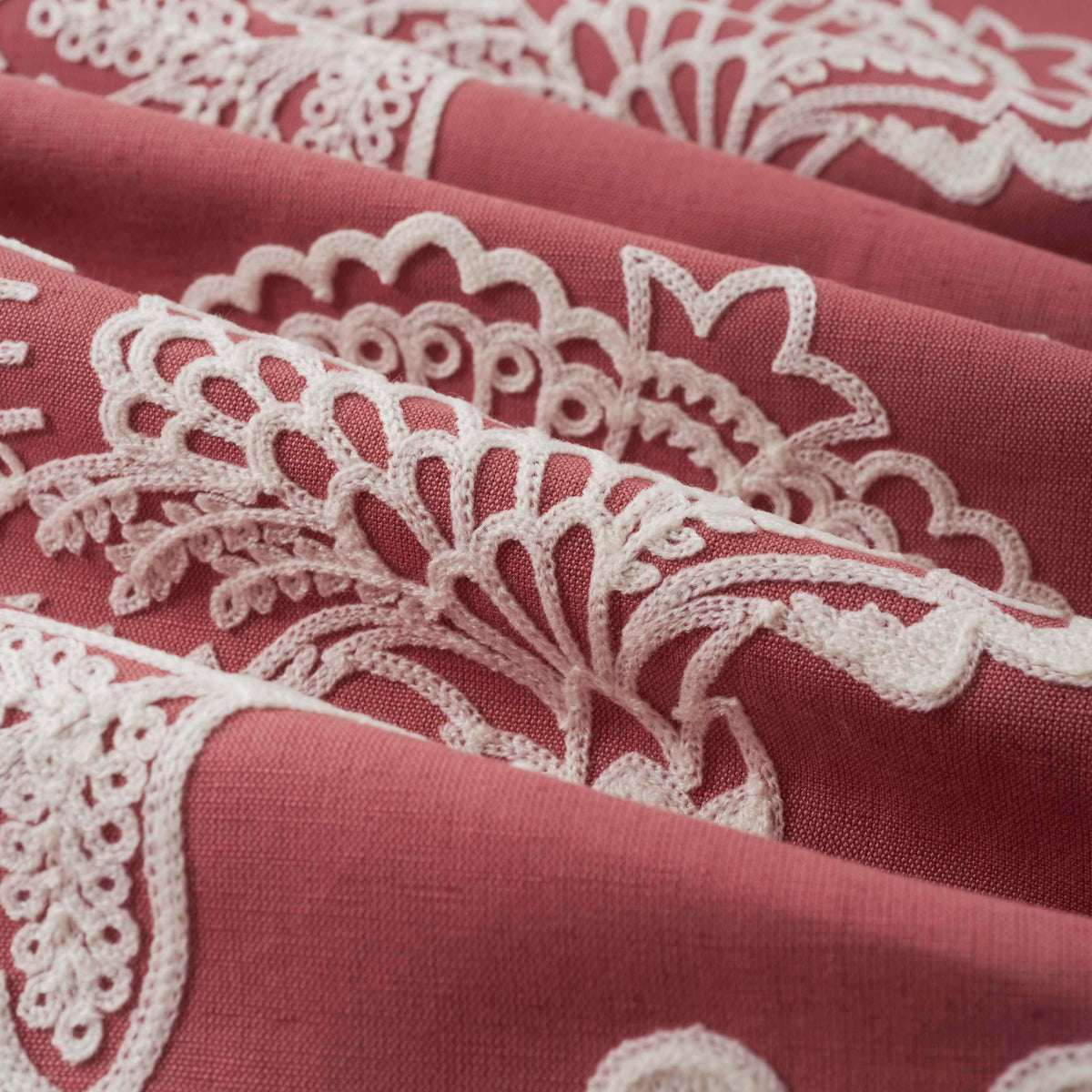 05692 Cotton Floral Crewel Embroidery