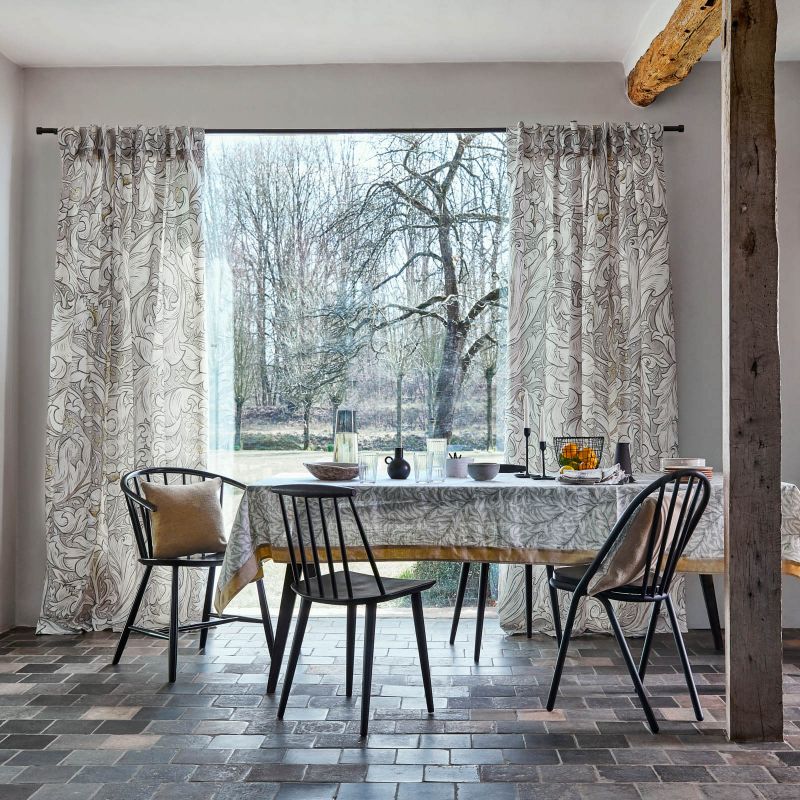 Pure Bachelors Button Embroidery